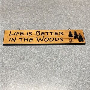 Rustic Brown and Black Art & Decals Wall Decor